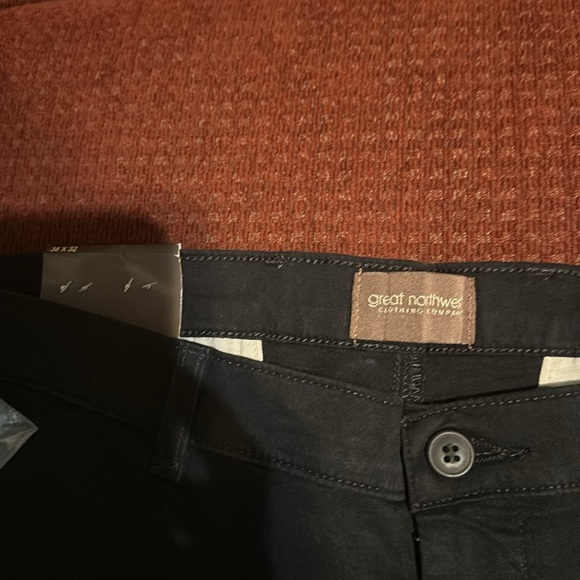 NWT Great Northwest black dress pants. Size 38x32 - Picture 3 of 4